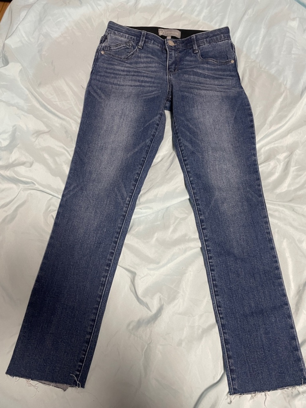 Wit & Wisdom Straight-Leg Jeans in Indigo Wash